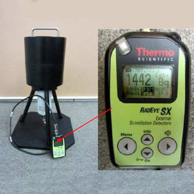 高感度ガンマ線 食品モニタ SX-SPA（Thermo Scientific/ポニー工業）