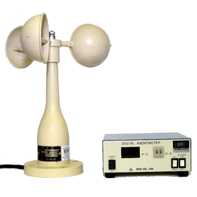 風杯型風速計（警報付） OT-902