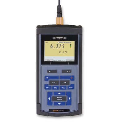 携帯用マルチ水質測定器(塩分) Multi3410（WTW）